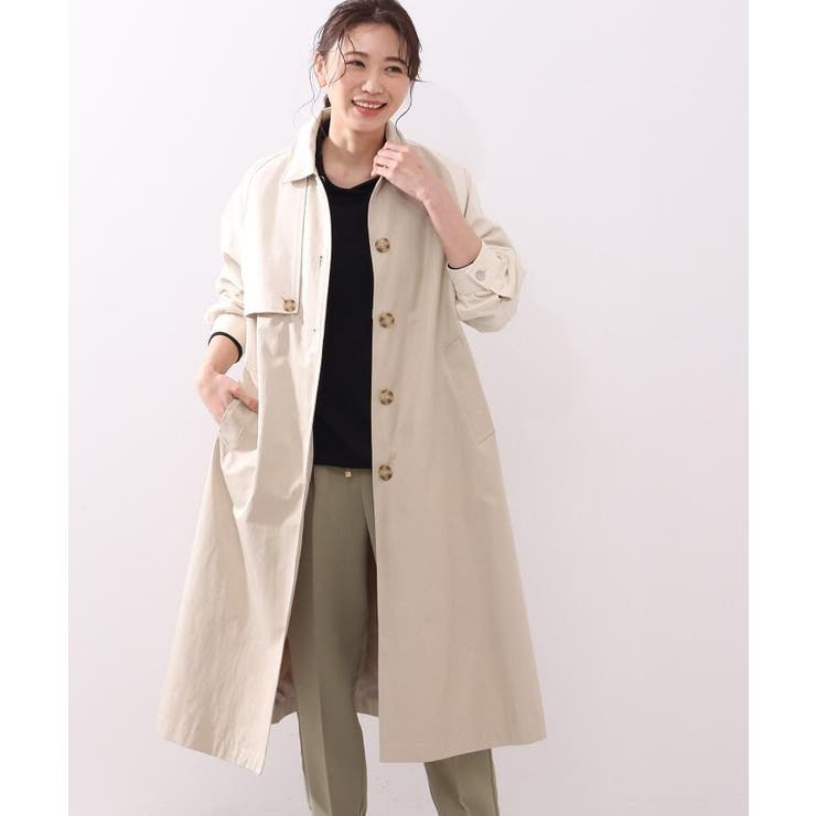 異素材切り替えステンカラ コート 品番 Wrdw Shoo La Rue シューラルー のレディースファッション通販 Shoplist ショップリスト