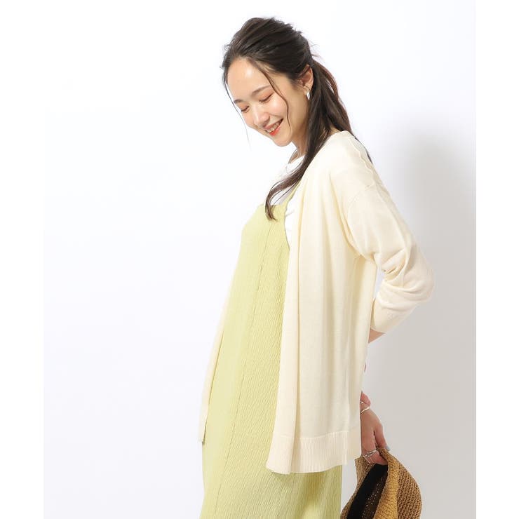 洗える/7分袖】さらっと羽織れる トッパーカーディガン [品番：WRDW0201355]｜SHOO・LA・RUE（シューラルー）のレディースファッション通販｜SHOPLIST（ショップリスト）