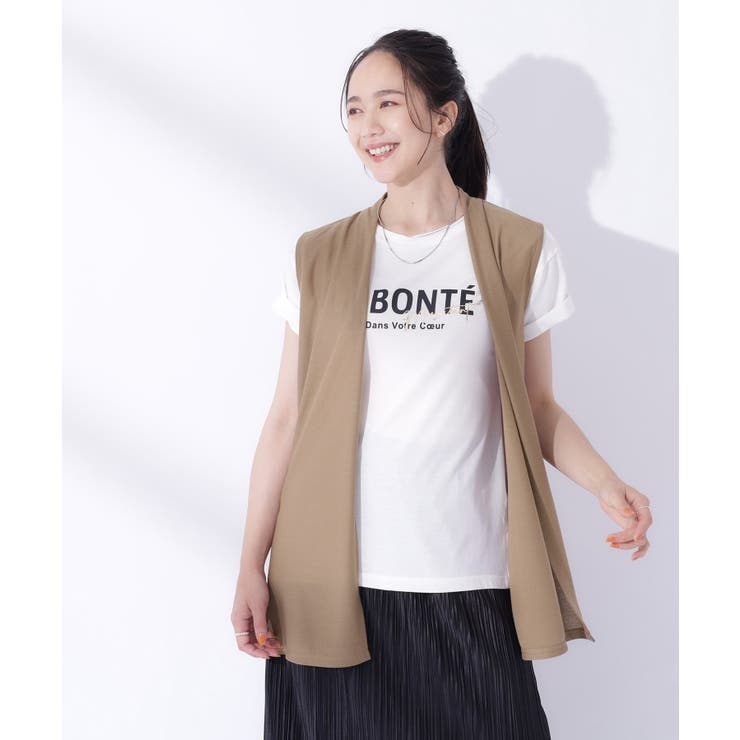 大人の味方 サマージレ＋ロゴプリントTシャツ | SHOO・LA・RUE | 詳細画像9 