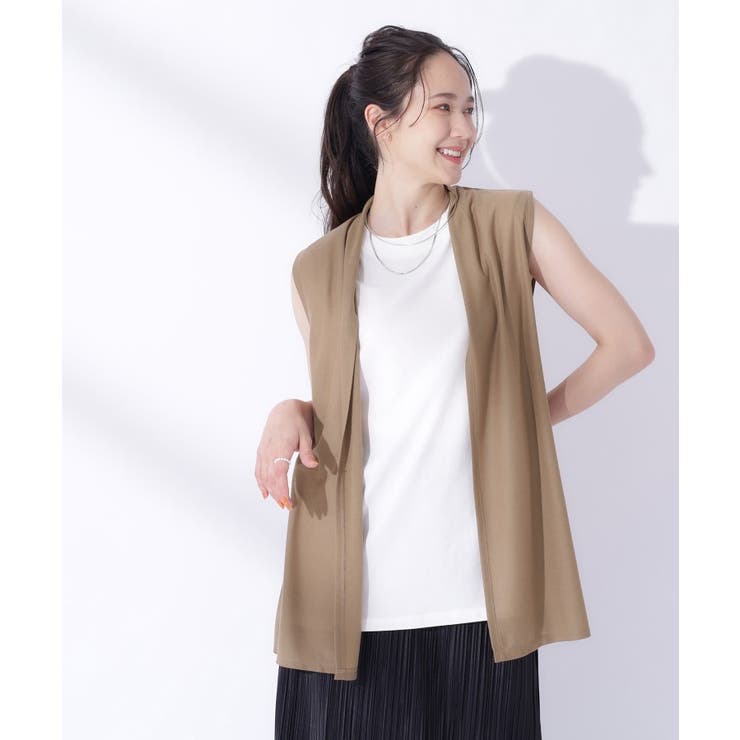 大人の味方 サマージレ＋ロゴプリントTシャツ | SHOO・LA・RUE | 詳細画像11 