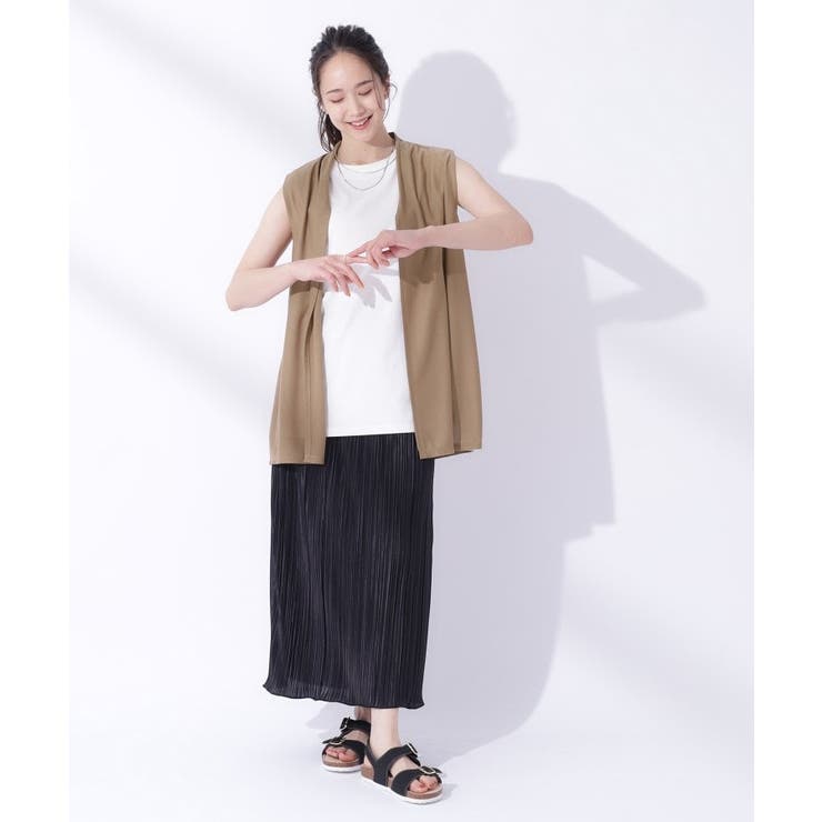 大人の味方 サマージレ＋ロゴプリントTシャツ | SHOO・LA・RUE | 詳細画像13 