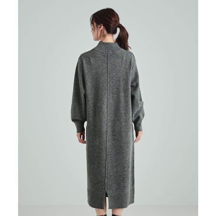 ふわふわ柔らか ハイネック ロングニットワンピース [品番：WRDW0212446]｜SHOO・LA・RUE（シューラルー）のレディースファッション通販｜SHOPLIST（ショップリスト）