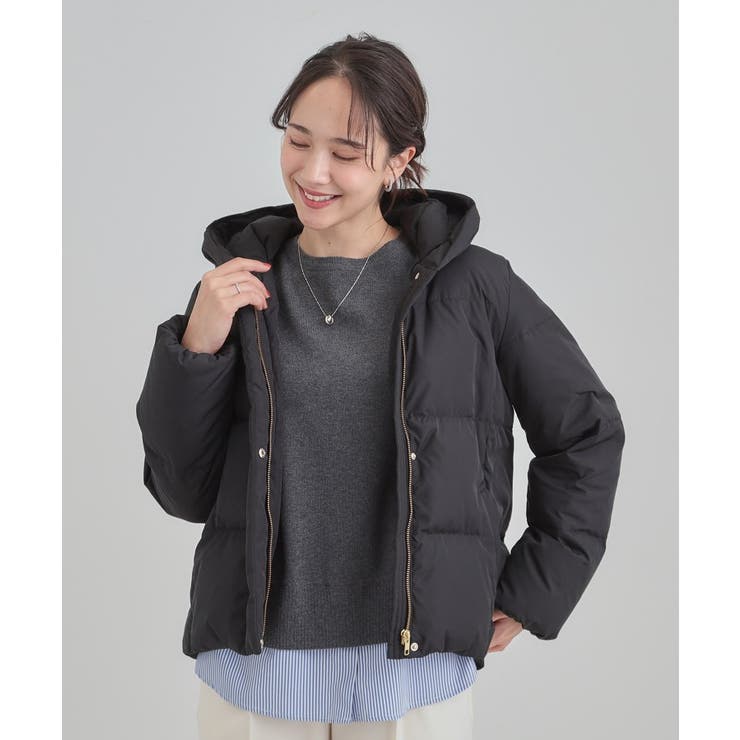 【撥水/洗える】ショートフーディーダウン | SHOO・LA・RUE | 詳細画像2 