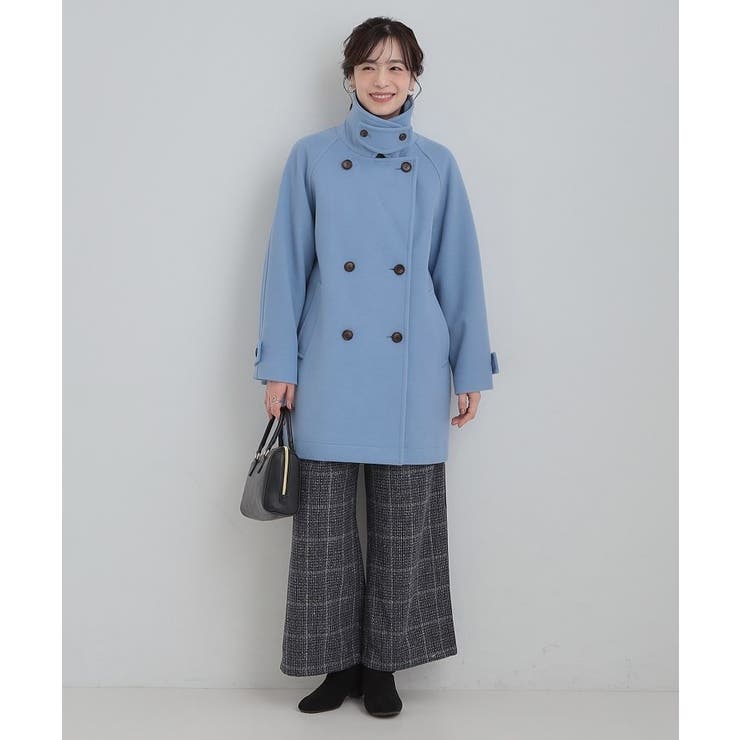 【2WAY】こなれきれい ウール調コクーンコート | SHOO・LA・RUE | 詳細画像15 