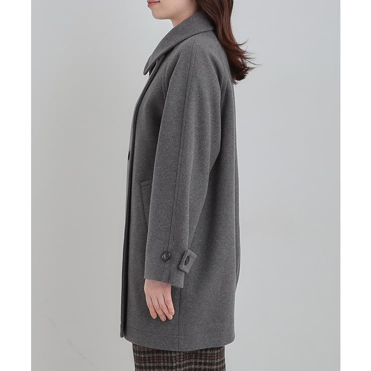 【2WAY】こなれきれい ウール調コクーンコート | SHOO・LA・RUE | 詳細画像18 