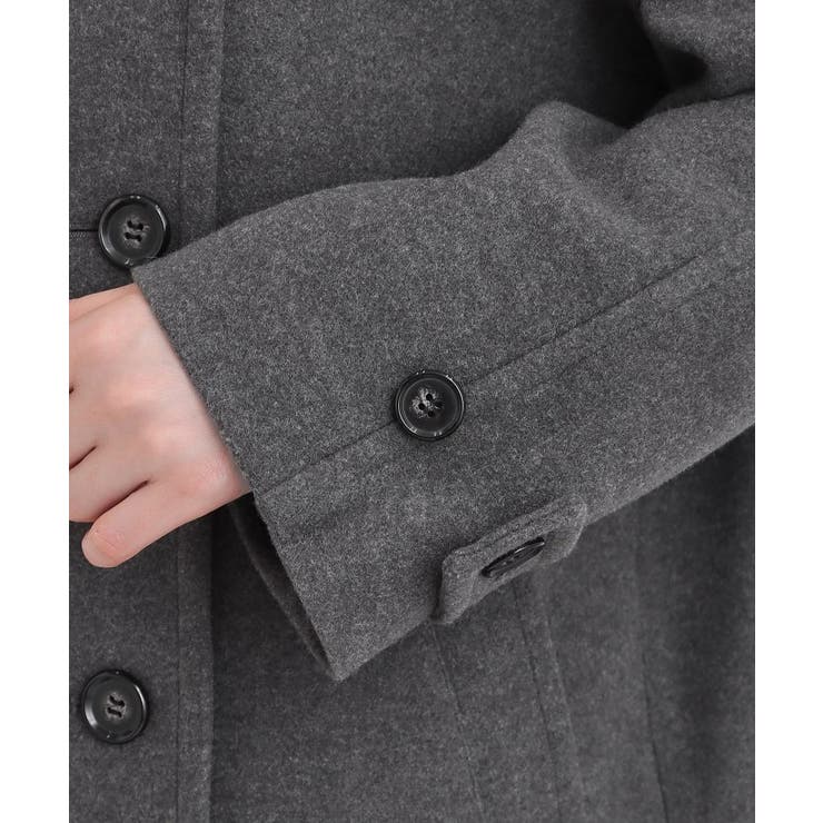 【2WAY】こなれきれい ウール調コクーンコート | SHOO・LA・RUE | 詳細画像29 