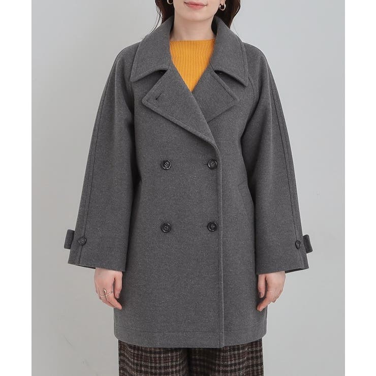 【2WAY】こなれきれい ウール調コクーンコート | SHOO・LA・RUE | 詳細画像20 