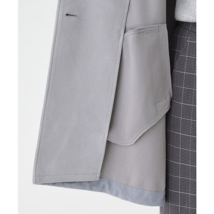 【S-LL】上品さを纏う やわらかフェイクスエード ミドル丈ブルゾン | SHOO・LA・RUE | 詳細画像20 