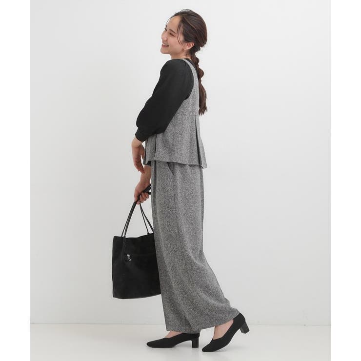 【2点セット】着るだけで決まる クラシカルなツイード調セットアップ | SHOO・LA・RUE | 詳細画像3 