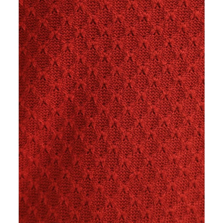 【洗濯機可/毛玉レス】配色がアクセント ダイヤ柄ゆるニット | SHOO・LA・RUE | 詳細画像20 