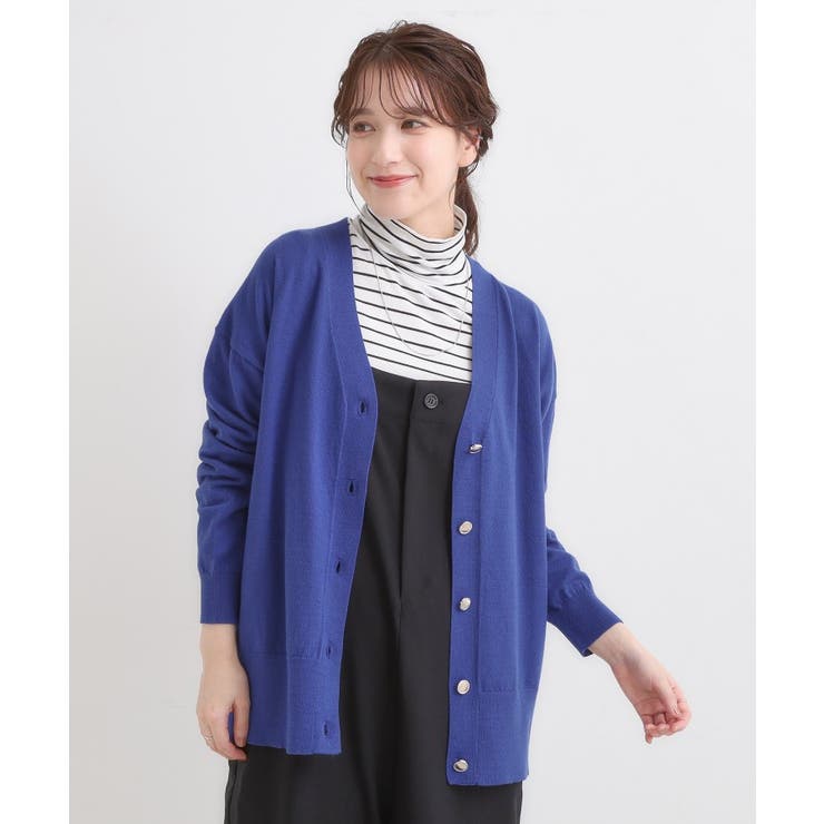 【洗える】もちもち ミドル丈ニットカーディガン | SHOO・LA・RUE | 詳細画像13 