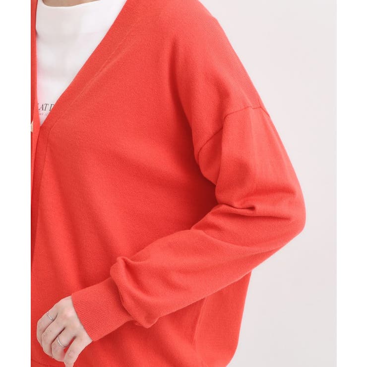 【洗える】もちもち ミドル丈ニットカーディガン | SHOO・LA・RUE | 詳細画像21 