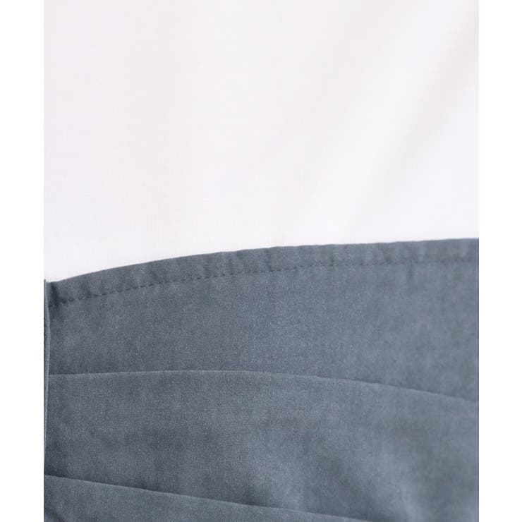 気になるウエストもさり気なくカバー リボン風ドッキングトップス | SHOO・LA・RUE | 詳細画像12 