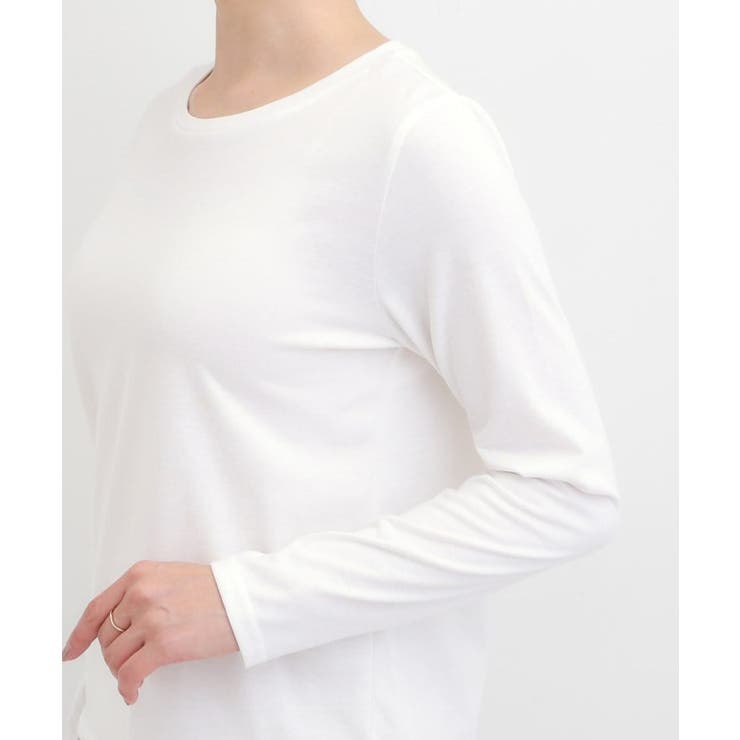 大人のフェミニンカジュアルに ラメシャギーニットベスト+ロンT | SHOO・LA・RUE | 詳細画像25