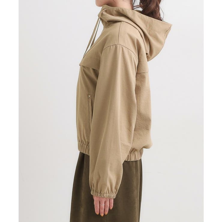 【S-LL】気楽にさらりと羽織れる 大人のフードブルゾン | SHOO・LA・RUE | 詳細画像14 