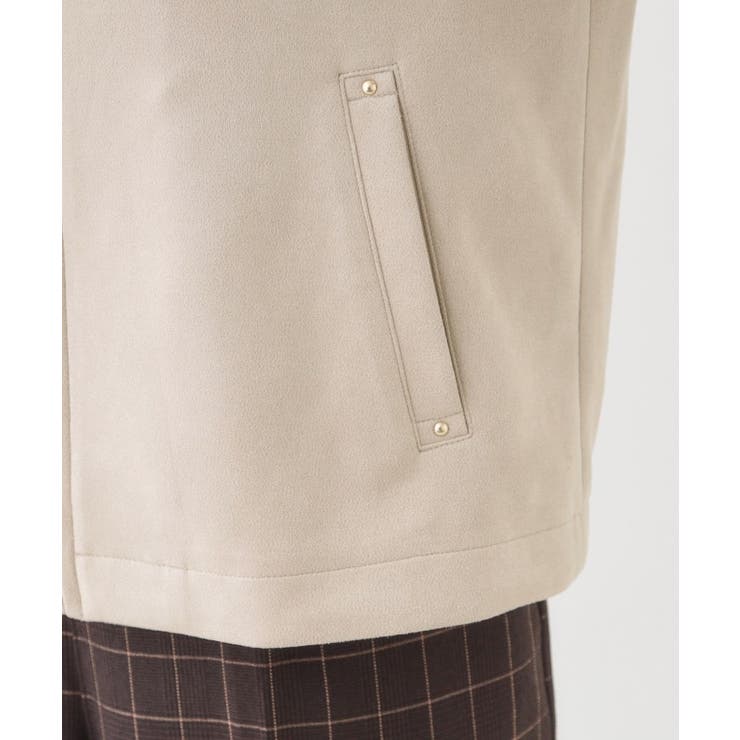 【S-LL】上品さを纏う やわらか フェイクスエードブルゾン | SHOO・LA・RUE | 詳細画像20 