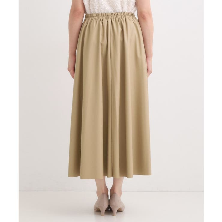 【S-LL】大人の抜け感 合皮フレアスカート | SHOO・LA・RUE | 詳細画像11 