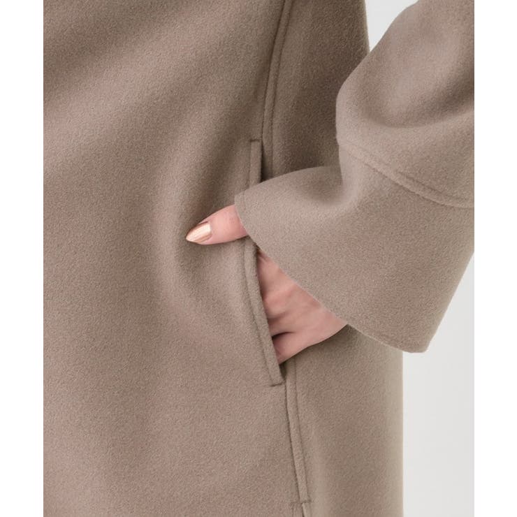 【S-LL】大人のこなれ感 テーラード風コート | SHOO・LA・RUE | 詳細画像18 