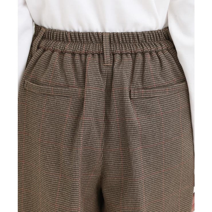 【着丈選べる】ウールフィールあったか裏起毛ワイドパンツ | SHOO・LA・RUE | 詳細画像38 