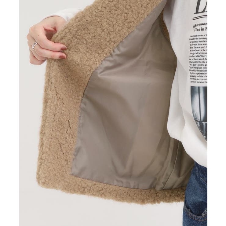 ふわふわファーベスト | SHOO・LA・RUE | 詳細画像20 