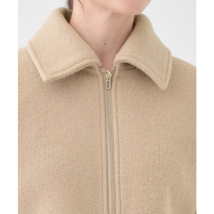 【S-LL】大人カジュアルコーデに 襟付きZIPブルゾン | SHOO・LA・RUE | 詳細画像17 