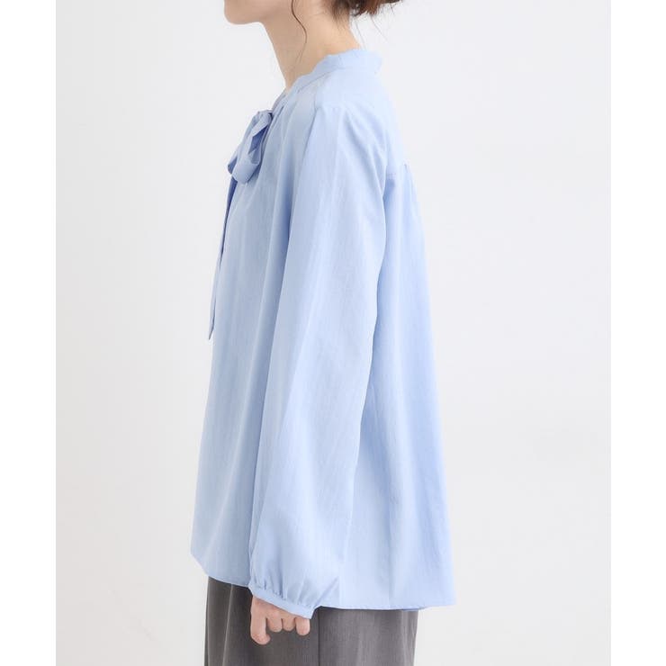 【洗濯機可/S-LL】リボンブラウス | SHOO・LA・RUE | 詳細画像14 