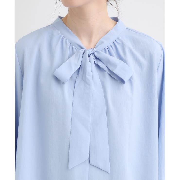 【洗濯機可/S-LL】リボンブラウス | SHOO・LA・RUE | 詳細画像16 