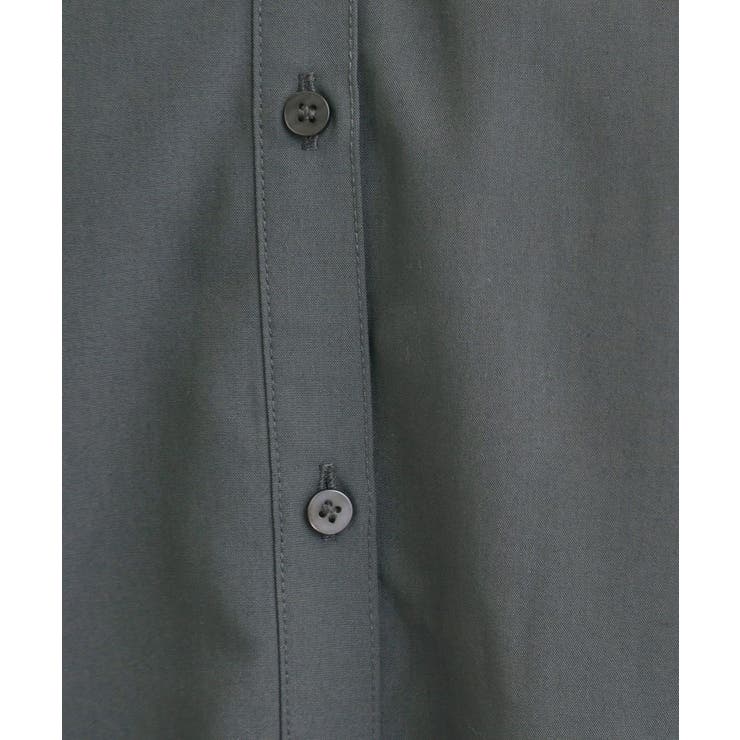 【洗濯機可/S-LL】春まで着られる バックフリルシャツ | SHOO・LA・RUE | 詳細画像8 