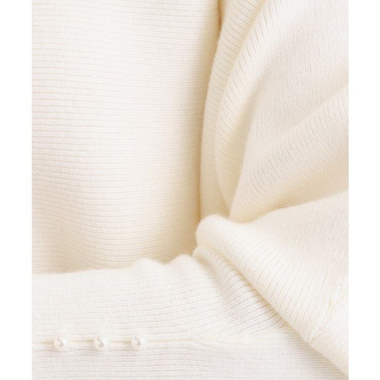【洗濯機可】女性らしさ溢れる もちもちタッチが心地よい ドルマンニット | SHOO・LA・RUE | 詳細画像8 