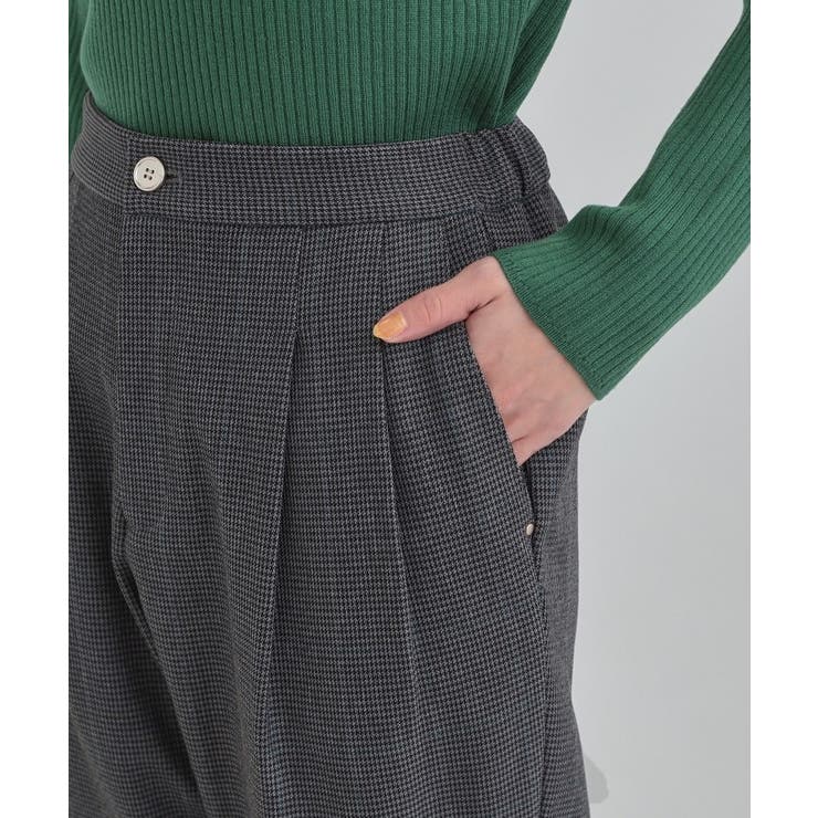 ウールフィール裏起毛テーパード | SHOO・LA・RUE | 詳細画像18 