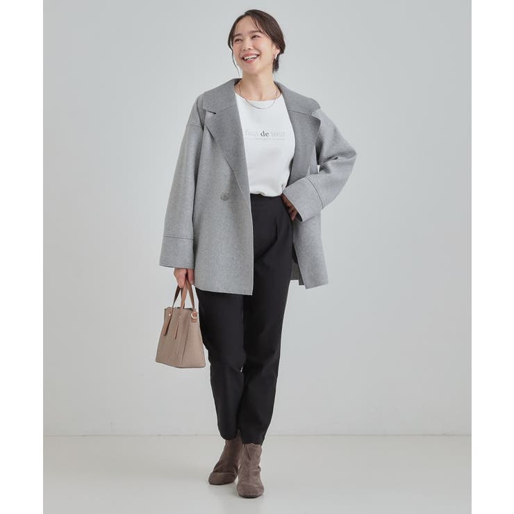 ロゴ刺繍ロンT | SHOO・LA・RUE | 詳細画像3 