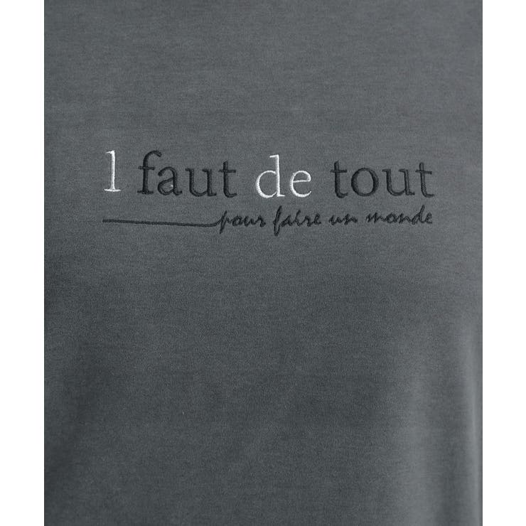 ロゴ刺繍ロンT | SHOO・LA・RUE | 詳細画像8 