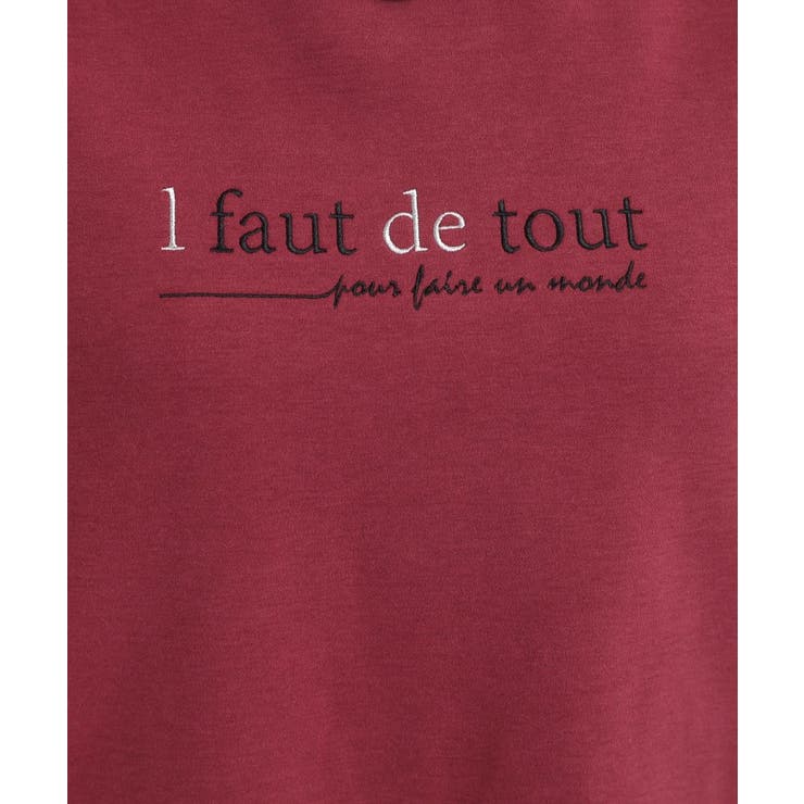 ロゴ刺繍ロンT | SHOO・LA・RUE | 詳細画像12 