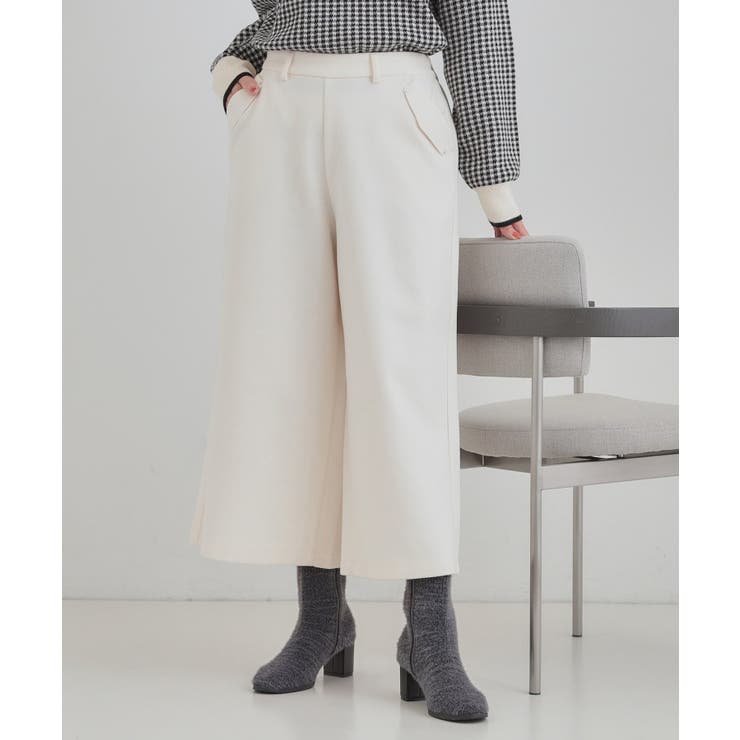 アイボリー(004) | 【シューウォーム】ポケガウチョパンツ | SHOO・LA・RUE