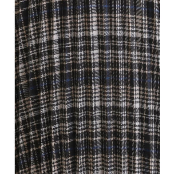 【S-LL】すっきり魅せてくれる チェックプリーツスカート | SHOO・LA・RUE | 詳細画像4 