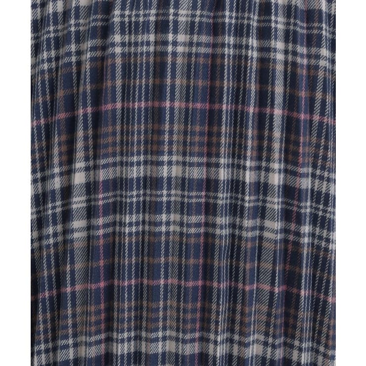 【S-LL】すっきり魅せてくれる チェックプリーツスカート | SHOO・LA・RUE | 詳細画像12 