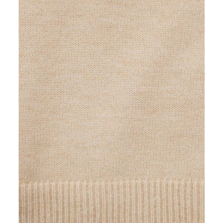 【洗える】キラキラ光るラメが上品 クルーネックニット | SHOO・LA・RUE | 詳細画像8 