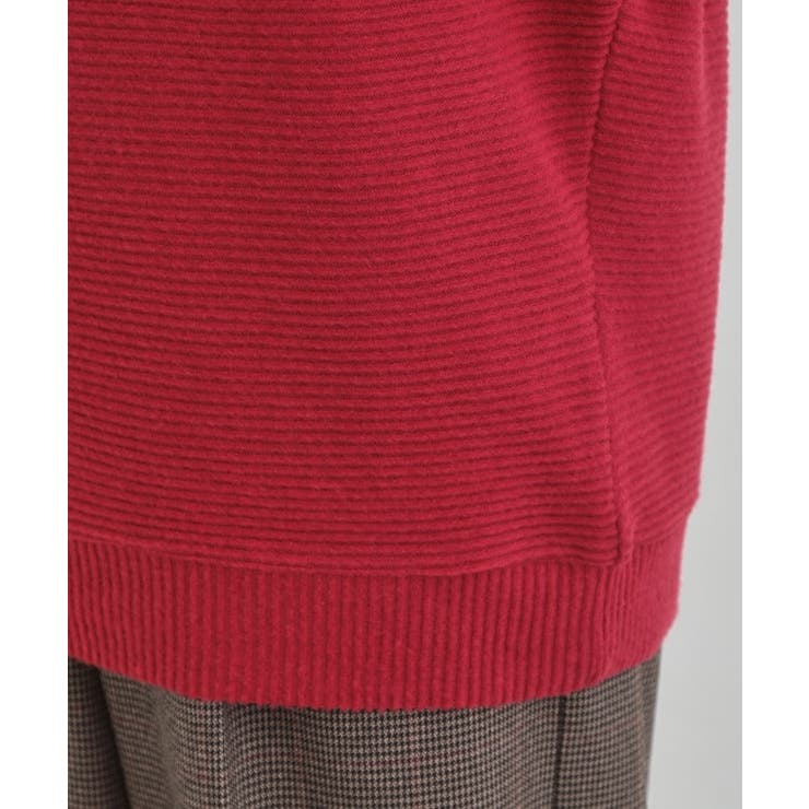 お顔周りをスッキリ見せるオフタートルリブドルマン | SHOO・LA・RUE | 詳細画像19 