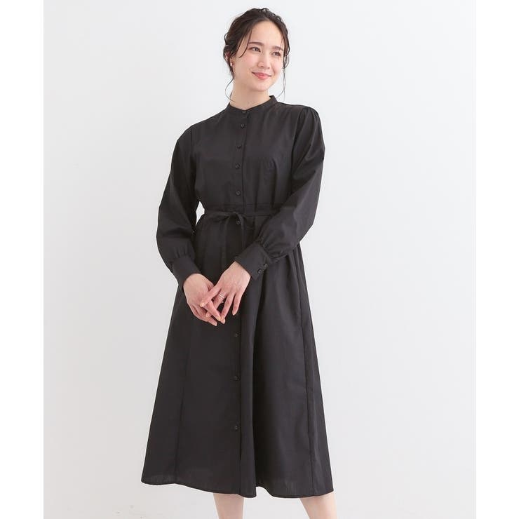 【洗える/S-LL】エレガントさとリラックス感を両立したシャツワンピース | SHOO・LA・RUE | 詳細画像9 