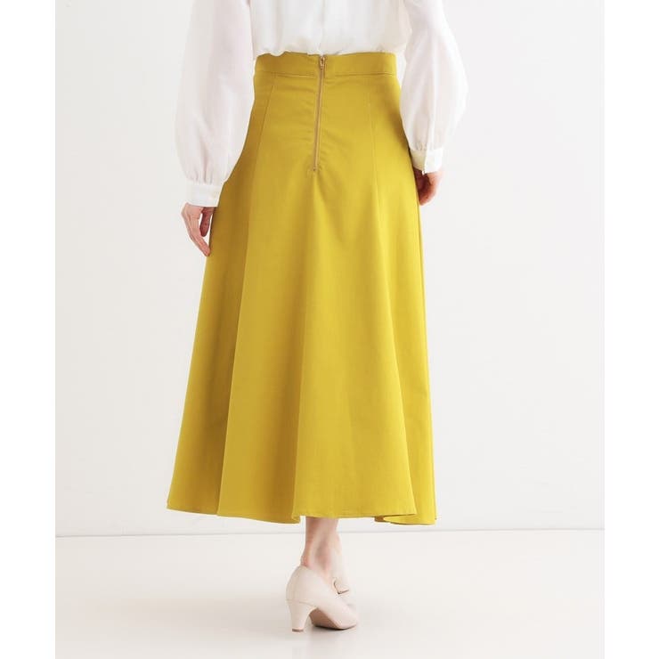 【S-LL】ZIP使いフレアスカート | SHOO・LA・RUE | 詳細画像10 