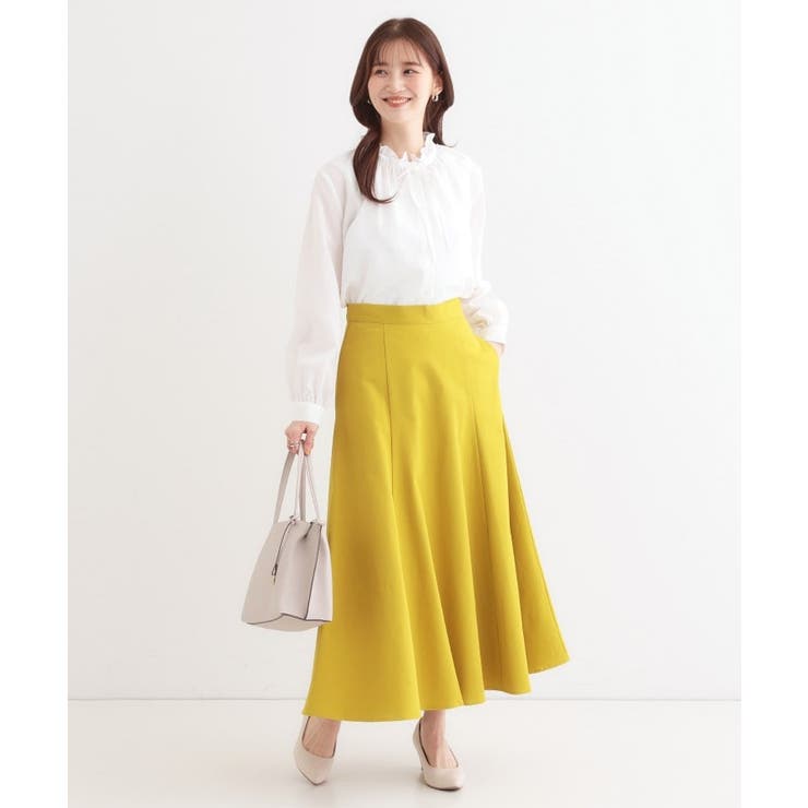 【S-LL】ZIP使いフレアスカート | SHOO・LA・RUE | 詳細画像11 