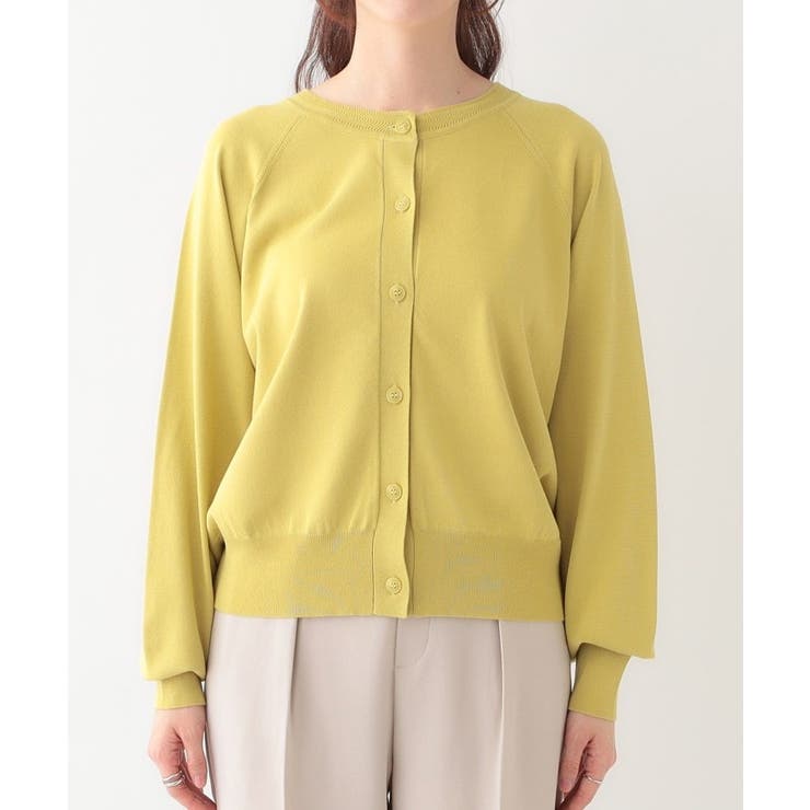 【洗える/S-LL/前後2WAY】クルーネックニットカーディガン | SHOO・LA・RUE | 詳細画像35 