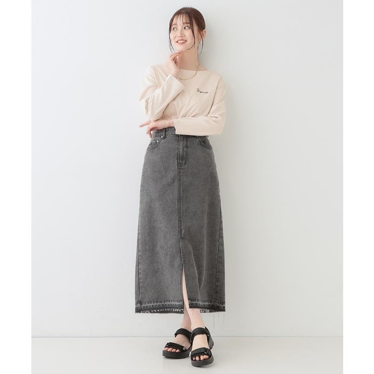 【洗える/S-LL】シンプルだから着回ししやすい コットンアソートロンT | SHOO・LA・RUE | 詳細画像23 