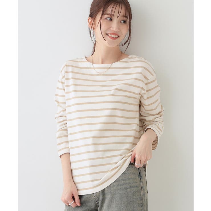 ベージュ(352) | 【洗える/S-LL】シンプルだから着回ししやすい コットンアソートロンT | SHOO・LA・RUE