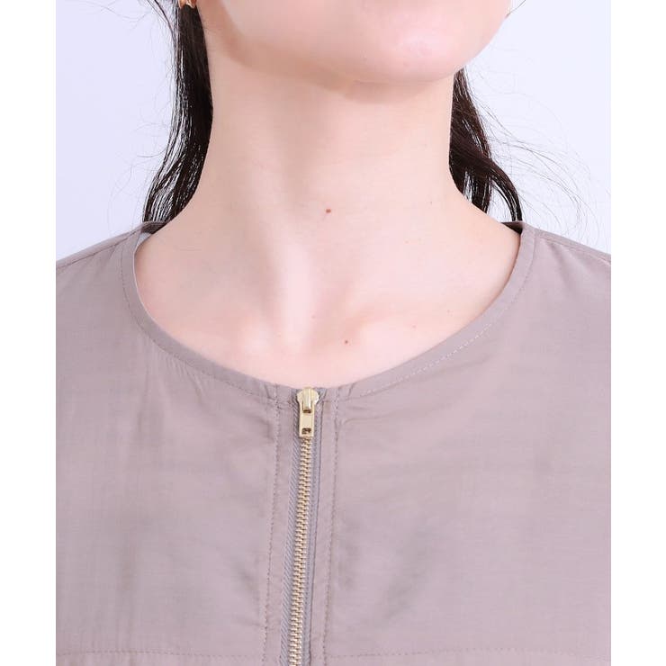 【S-LL】大人のシアー感が魅力 ドロストブルゾン | SHOO・LA・RUE | 詳細画像16 