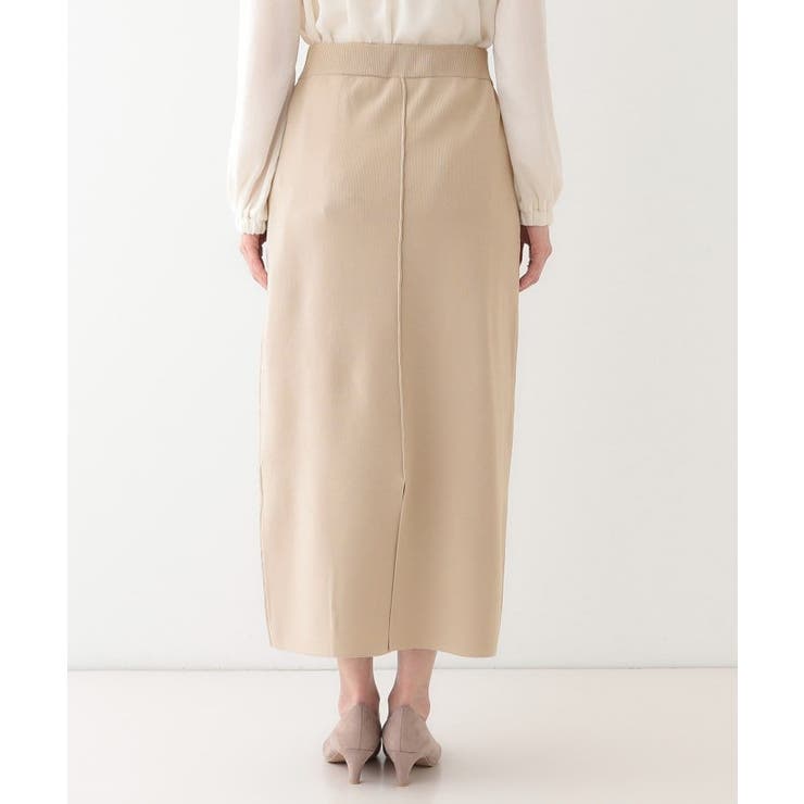 【洗える/セットアップ可】前後2WAYスポンディッシュ ナロースカート | SHOO・LA・RUE | 詳細画像27 