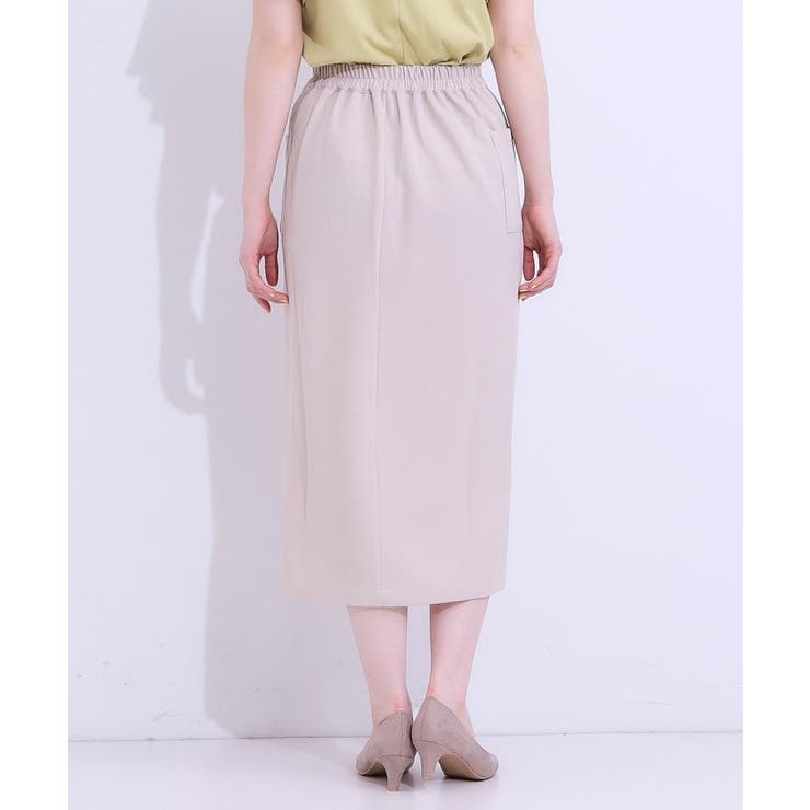 【S-LL】カジュアルにもきれいめにも ドット釦カーゴナロースカート | SHOO・LA・RUE | 詳細画像11 