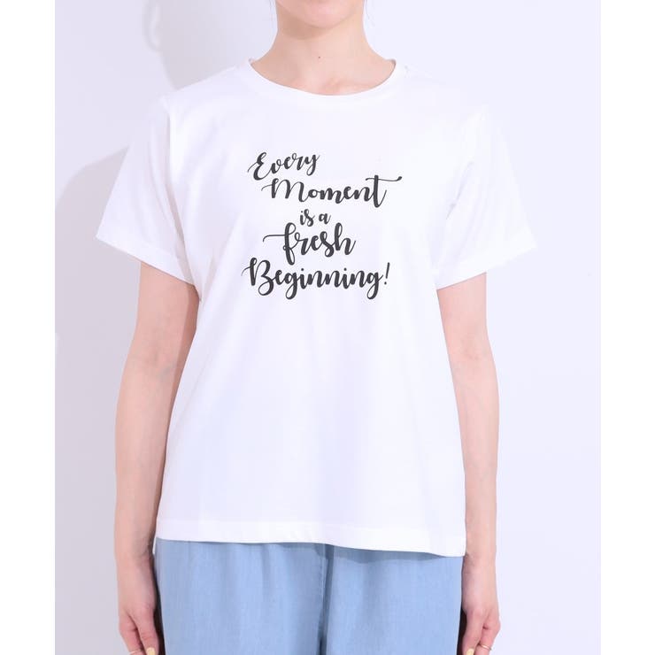 【S-LL/2点セット】大人カジュアルに レースビスチェ+プリントTシャツ | SHOO・LA・RUE | 詳細画像26 