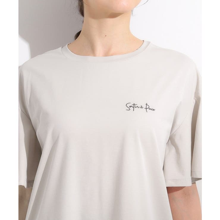 【S-LL/ひんやり/二の腕カバー】華やかさをプラスする お袖フリルTシャツ | SHOO・LA・RUE | 詳細画像28 