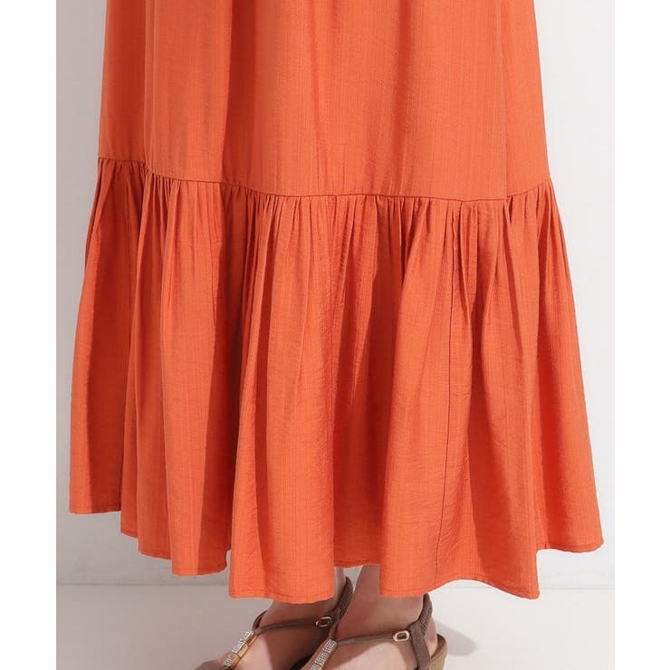 麻調ティアードスカート | SHOO・LA・RUE | 詳細画像21 